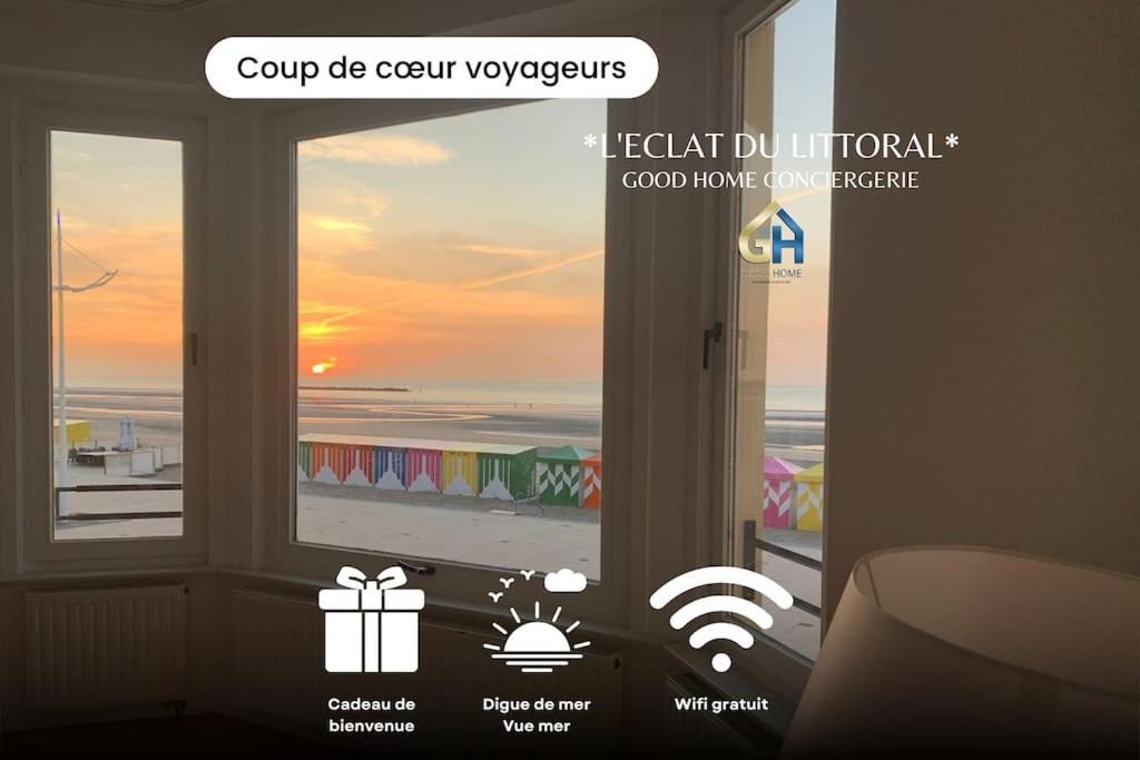 L'Eclat Du Littoral Vue Mer - Good Home Dunkirk Екстер'єр фото